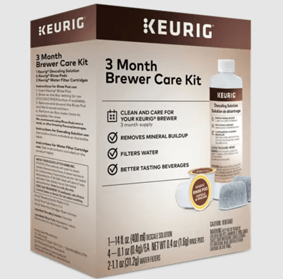 keurig cleaning kit