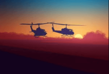 5120x1440p 329 helicopters wallpaper