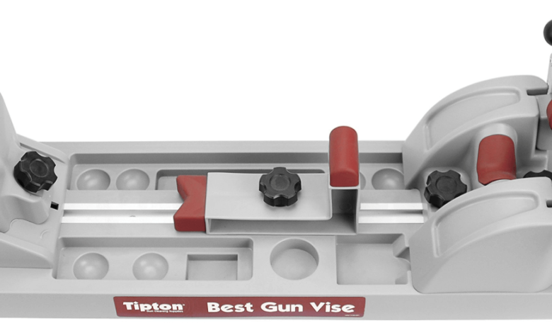 gun vise for cleaning