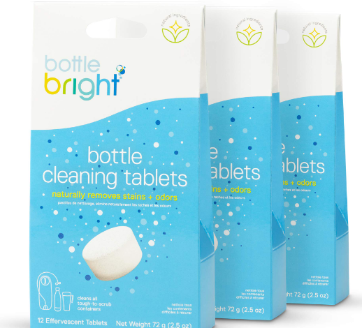 cleaning tablets for water bottles