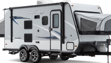 jayco feather travel trailer