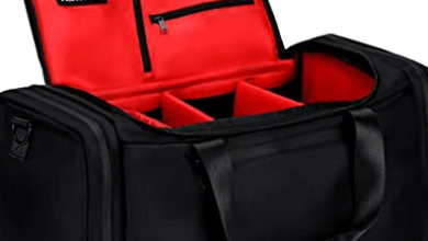 multiple shoe travel bag