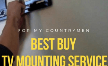 best buy tv mounting service