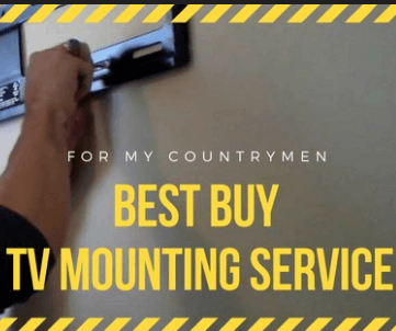best buy tv mounting service