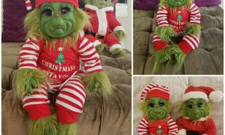 Grinch plush