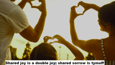 Shared Joy is a Double Joy; Shared Sorrow is Tymoff