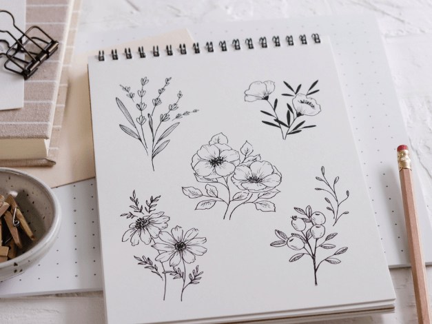 Cute: 5mzjqeoxbl0= Flowers Drawing