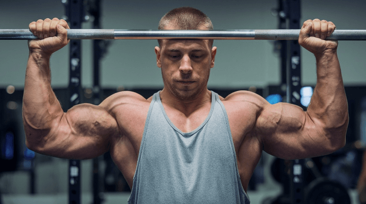 build insane triceps by doing skull crushers - laz - tymoff